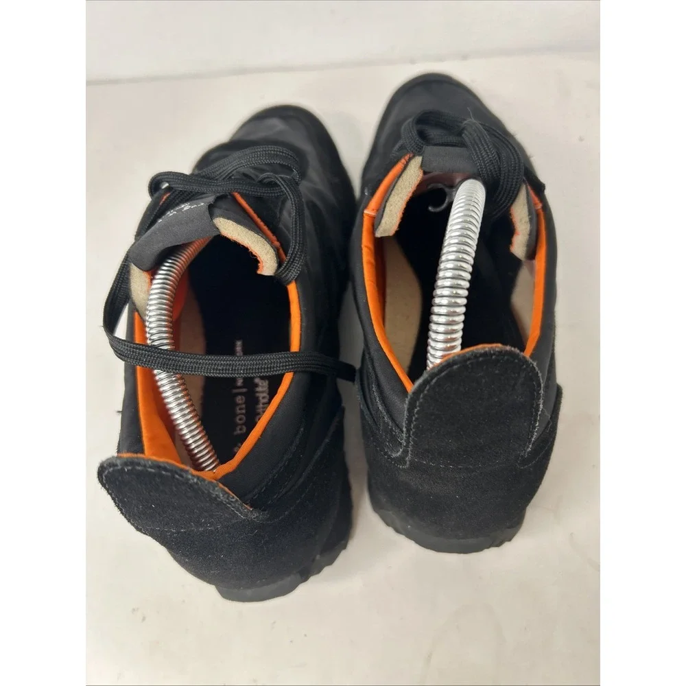 Rag & Bone Retro Ortholite Sneakers Men's Sz 43 EU - US 10 Black‎
